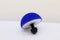 Electric Blue Flocked Round Puppet Nose - 40mm
